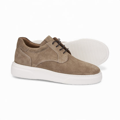 Gadoshoes Vizon Süet Hakiki Deri Klasik Ayakkabı (+7cm)