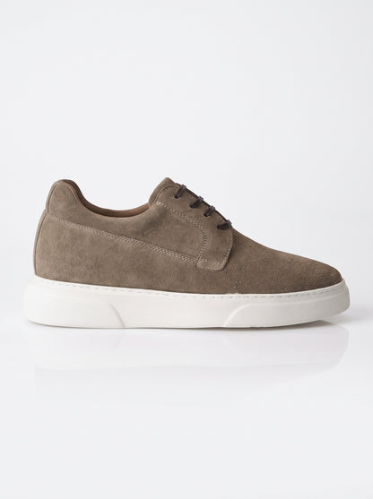 Gadoshoes Vizon Süet Hakiki Deri Klasik Ayakkabı (+7cm)
