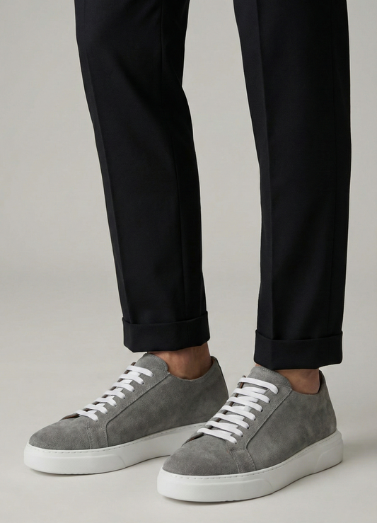 Gadoshoes Vizon Süet Ayakkabı (+7 cm)