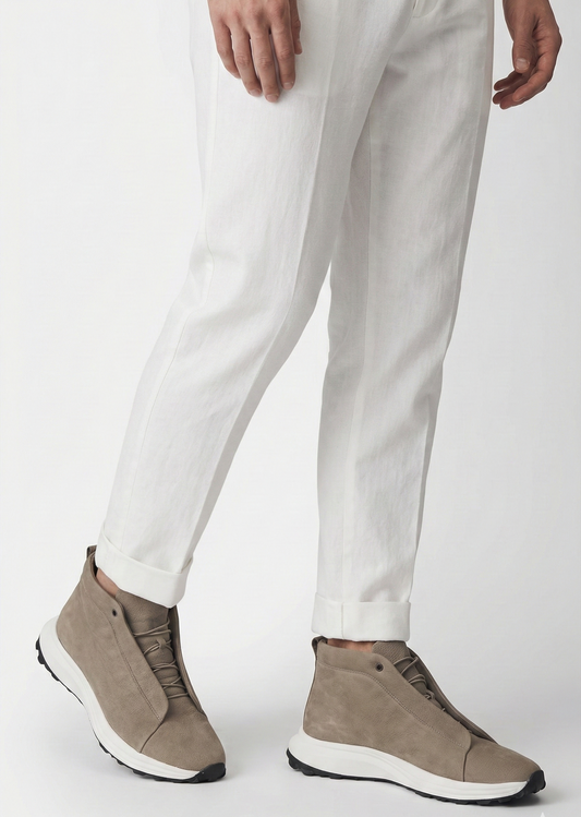 Gadoshoes Bej Deri Bot (+7 cm)