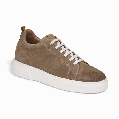 Gadoshoes Vizon Süet Hakiki Deri Ayakkabı (+7cm)